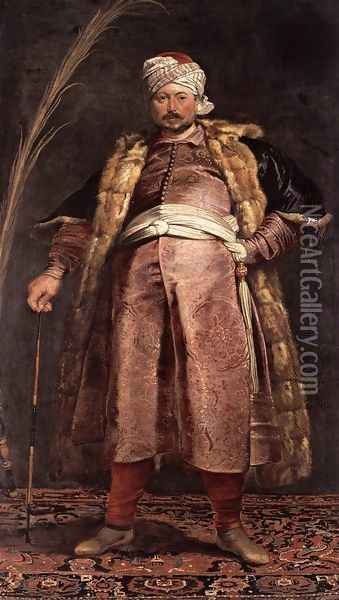 Portrait of Nicolas de Respaigne 1616-18 Oil Painting - Peter Paul Rubens