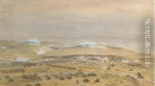The Crimean War: The Battle Of Inkerman Oil Painting - Theodore Jung