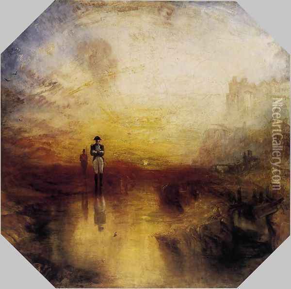 War, the Exile and the Rock Limpet 1842 Oil Painting - Joseph Mallord William Turner