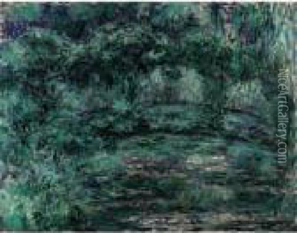 Le Pont Japonais Oil Painting - Claude Oscar Monet