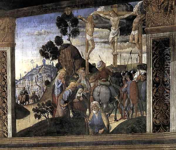 Crucifixion 2 Oil Painting - Biagio D'Antonio