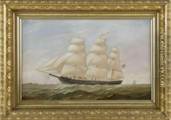 The Ship 
Hampden Oil Painting - Charles Sidney Raleigh
