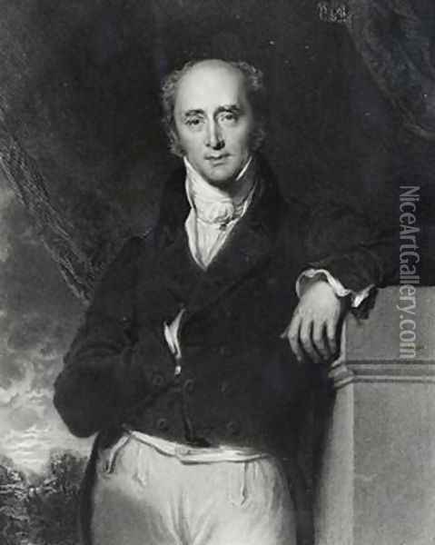 Portrait of the Right Honourable Charles Grey Oil Painting - Sir Thomas Lawrence