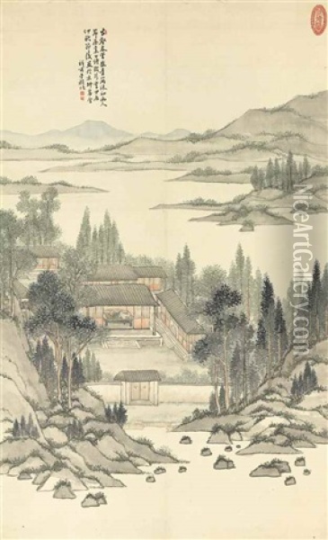 Landscape Oil Painting -  Yu Zhenpei