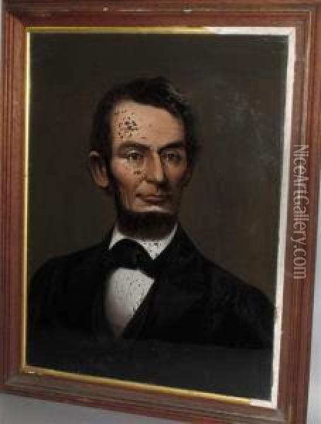 Lincoln Oil Painting - William Matthew Prior