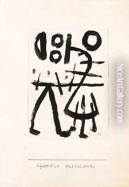 Tatlichkeiten Oil Painting - Paul Klee
