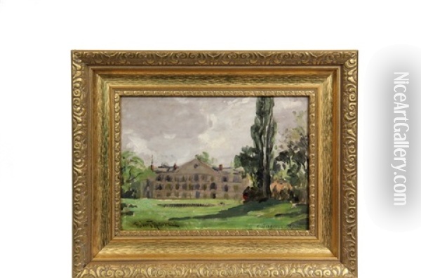 Summer Villa (bergamo?) Oil Painting - Robert Henri