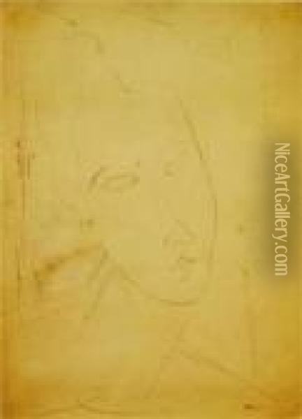 Ritratto Di Donna Oil Painting - Amedeo Modigliani