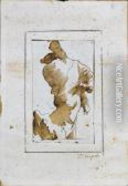 Ercole Oil Painting - Giovanni Domenico Tiepolo