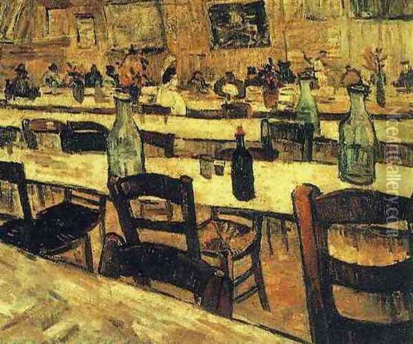 Interior Of A Restaurant In Arles Oil Painting - Vincent Van Gogh