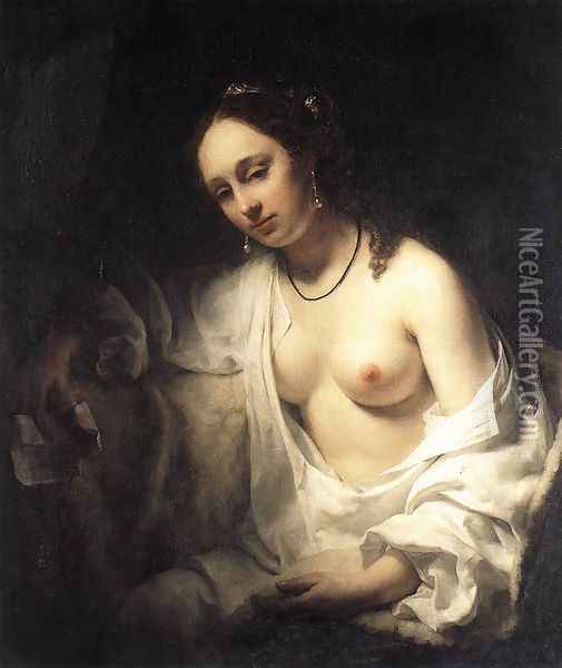 Bathsheba 1654 Oil Painting - Willem Drost