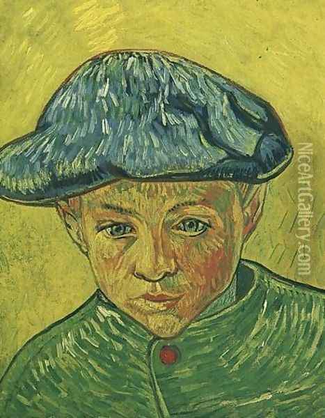 Portrait Of Camille Roulin Oil Painting - Vincent Van Gogh