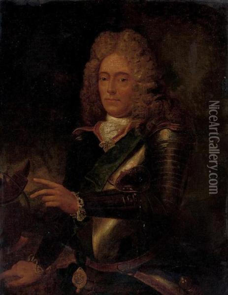 Portrait Of Lord David Hay Oil Painting - Sir Godfrey Kneller