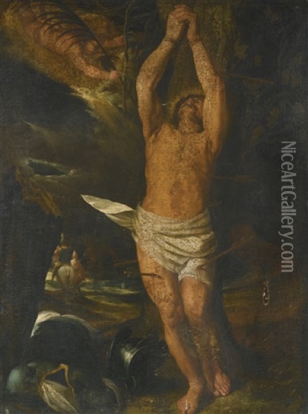 Saint Sebastian Oil Painting - Pedro Orrente