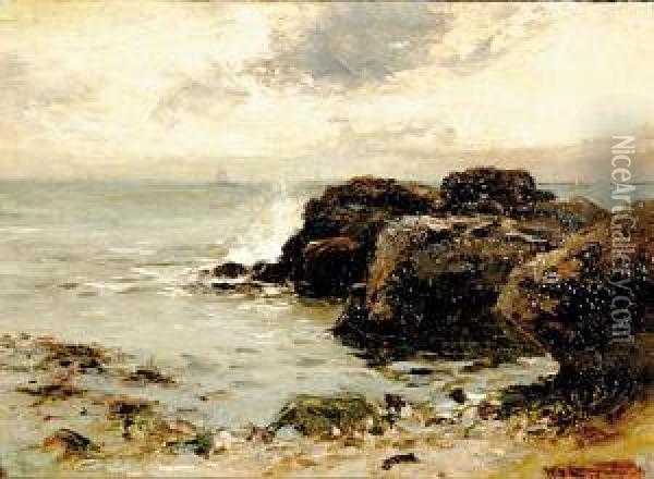 Seascape Oil Painting - William Bradley Lamond