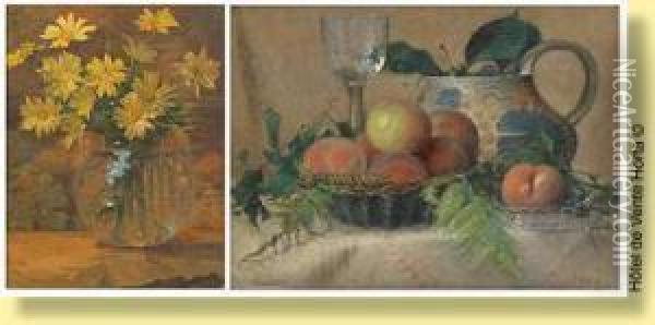 Fleurs Et Fruits Oil Painting - Henri Moreau