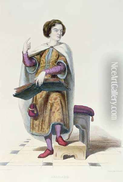 Abelard illustration from Le Plutarque Francais Oil Painting - Guilleminot, Armand