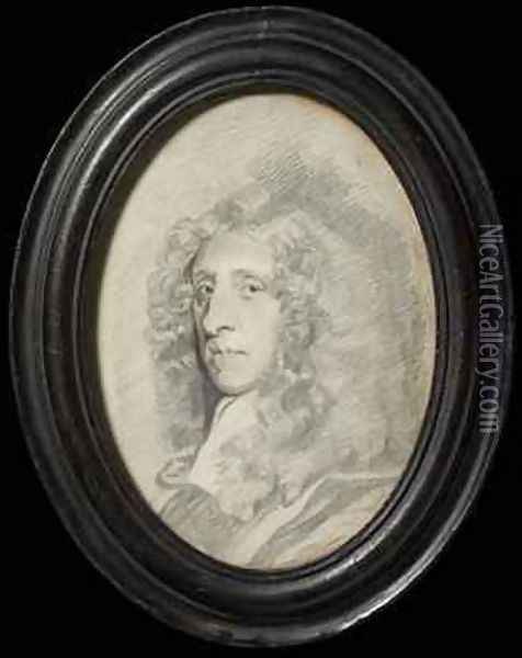 Portrait of John Locke Oil Painting - John Greenhill