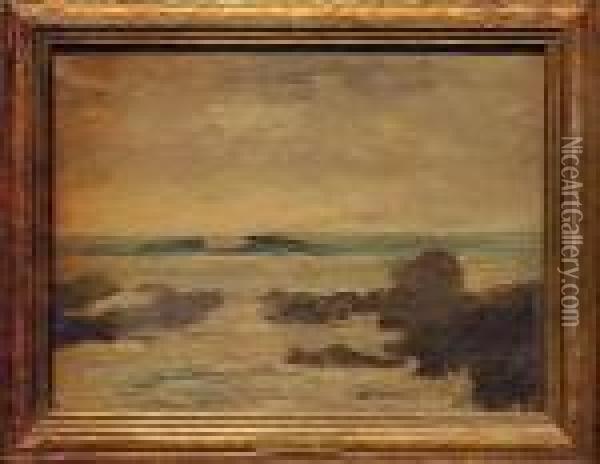 Seascape Oil Painting - Henry Ward Ranger