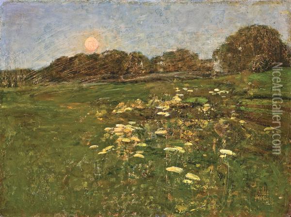 New England Sunrise Oil Painting - Frederick Childe Hassam