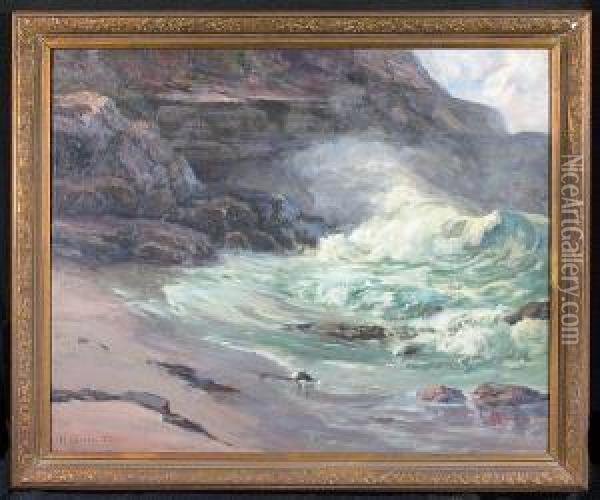 The Cove (aka Divers Cove) Oil Painting - William Gale
