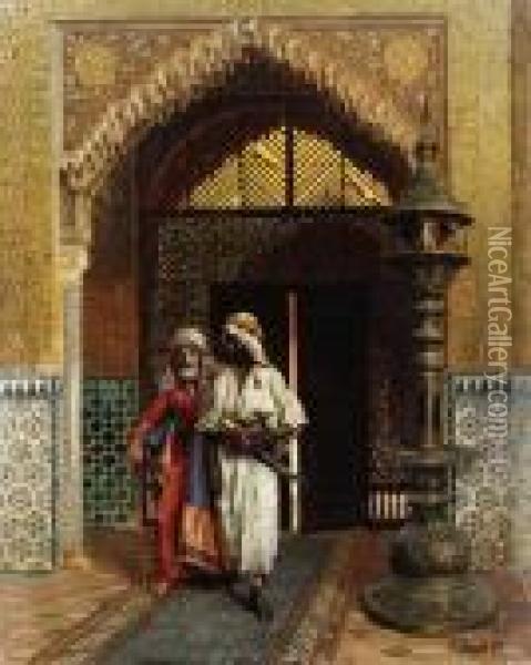 After Prayer Oil Painting - Rudolph Ernst