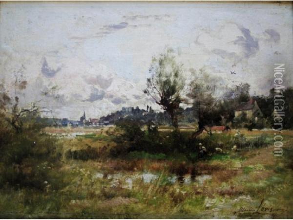 Environs Of Vouvray Oil Painting - Maurice Levis