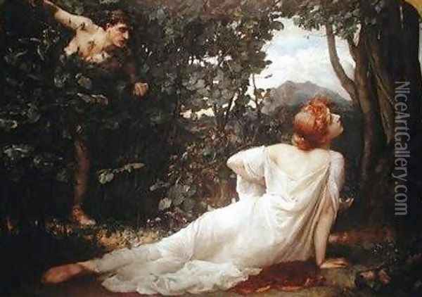 The Death of Procris Oil Painting - Henrietta Rae