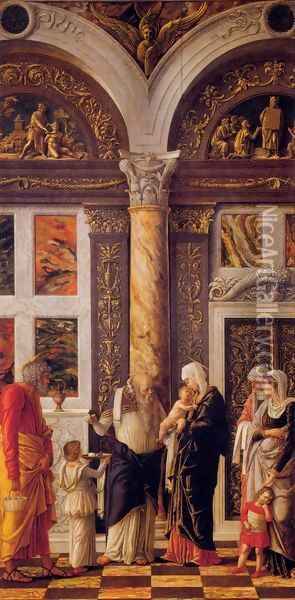 The Circumcision Oil Painting - Andrea Mantegna