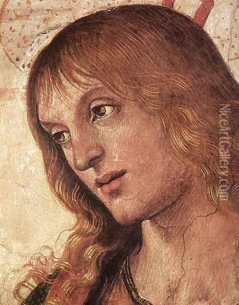 Christ Handing the Keys to St Peter (detail-5) 1481-82 Oil Painting - Pietro Vannucci Perugino
