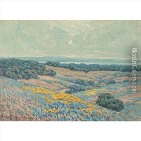 California Landscape Oil Painting - Granville S. Redmond