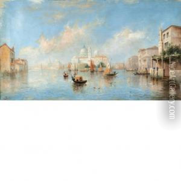 Venice Oil Painting - James Salt