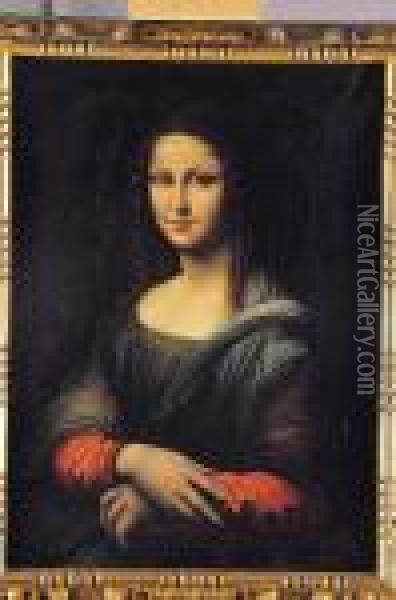 La Gioconda Oil Painting - Leonardo Da Vinci