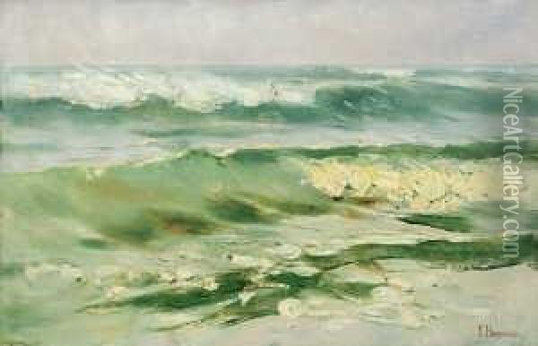 Um 1910 - 1915 Oil Painting - Karl Hagemeister