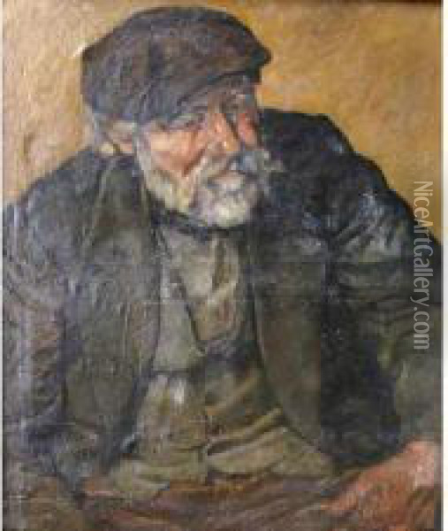 Vieil Homme Barbu Oil Painting - Wilhelm Johannes Maertens