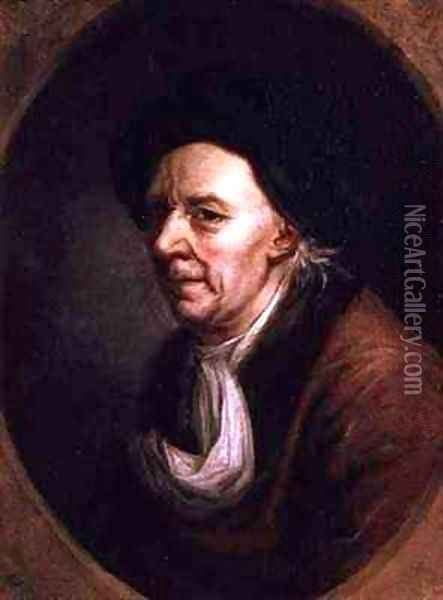 Portrait of the Mathematician Leonard Euler 1707-83 Oil Painting - Joseph Friedrich August Darbes