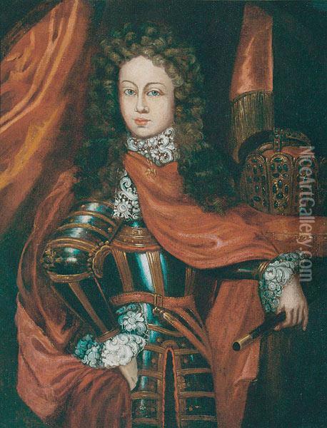 A Young Hapsburg Emperor Oil Painting - Sir Godfrey Kneller
