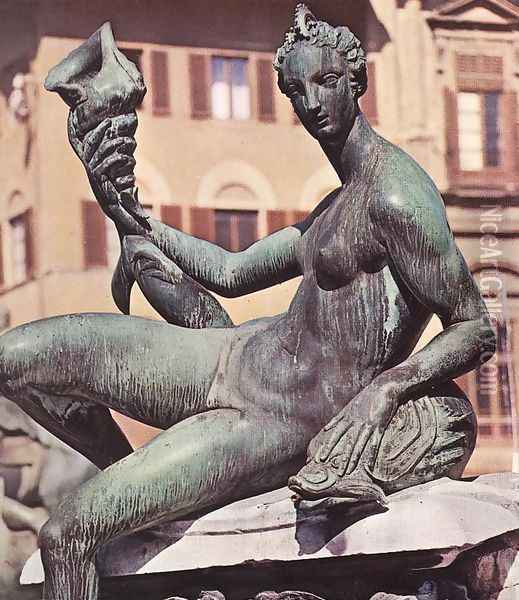 The Fountain Of Neptune (detail) Oil Painting - Bartolomeo Ammanati