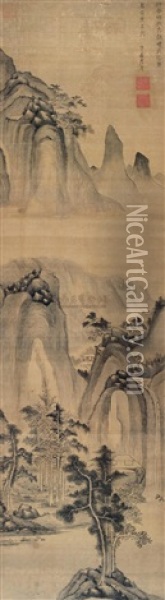 Landscape Oil Painting -  Cao Zhibai