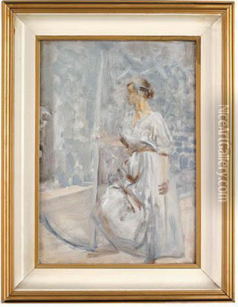 Thanatos, 1916 R. Oil Painting - Jacek Malczewski