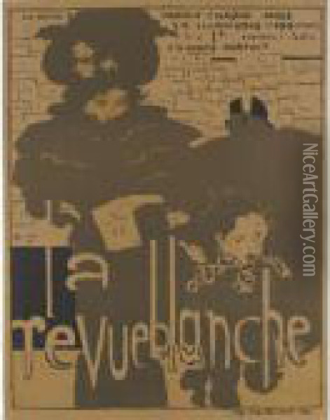La Revue Blanche Oil Painting - Pierre Bonnard