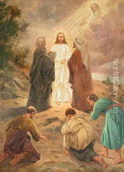 La Transfiguracion Oil Painting - Juan Brull Vinyoles