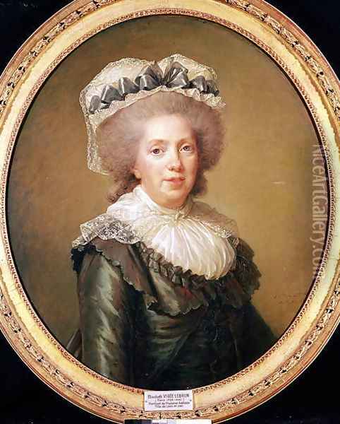Portrait of Adelaide de France 1732-1800 1791 Oil Painting - Elisabeth Vigee-Lebrun
