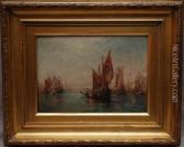 Venice Oil Painting - William Edward Webb