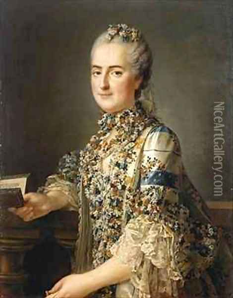 Madame Sophie de France 1734-82 Oil Painting - Francois-Hubert Drouais