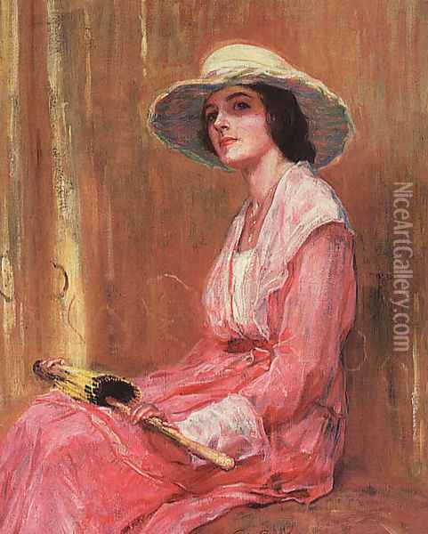The Model 1919 Oil Painting - Guy Rose