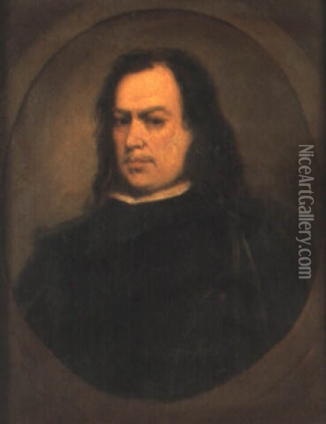 Portrait Of Bartolom, Esteban Murillo Oil Painting - Bartolome Esteban Murillo