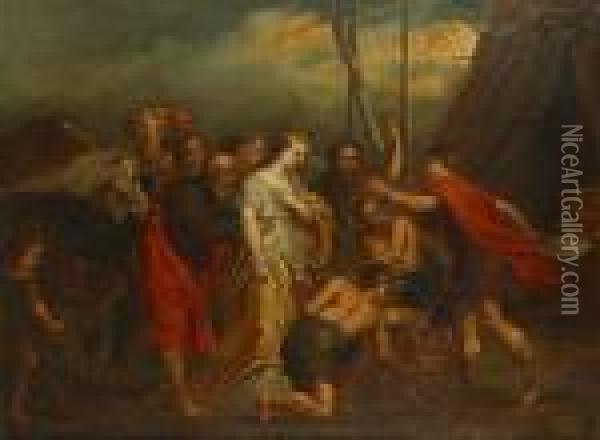 Scene Biblique Oil Painting - Peter Paul Rubens