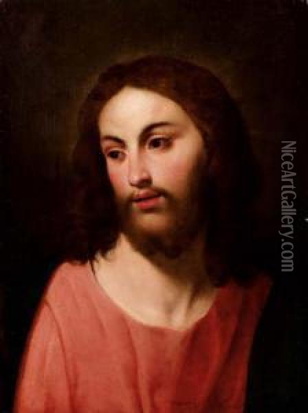Cristo Oil Painting - Giovanni Francesco Romanelli