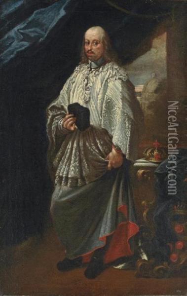Portrait Of Cosimo Iii De' Medici Oil Painting - Carlo Maratta or Maratti